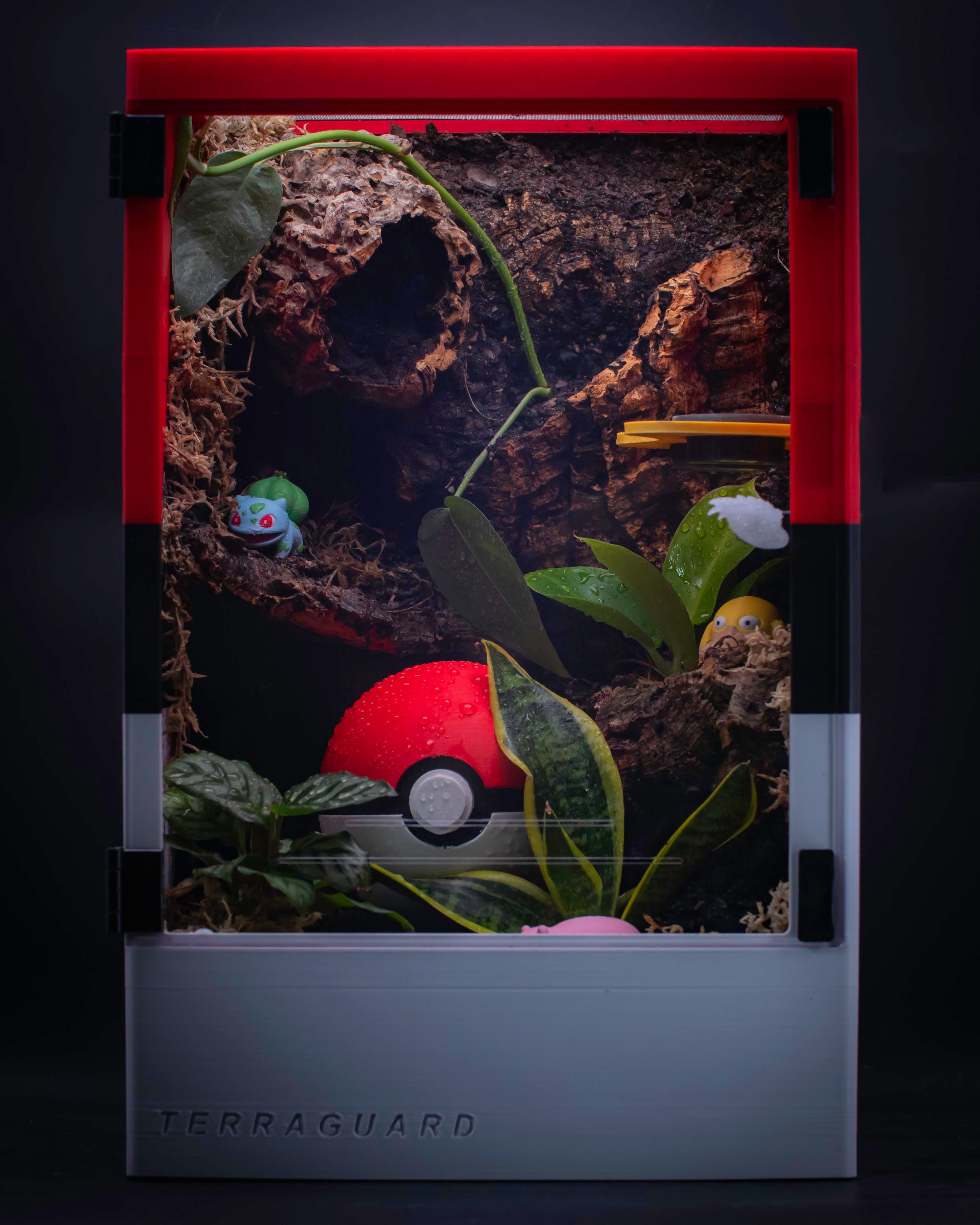 Crested Gecko Enclosure - Pokemon