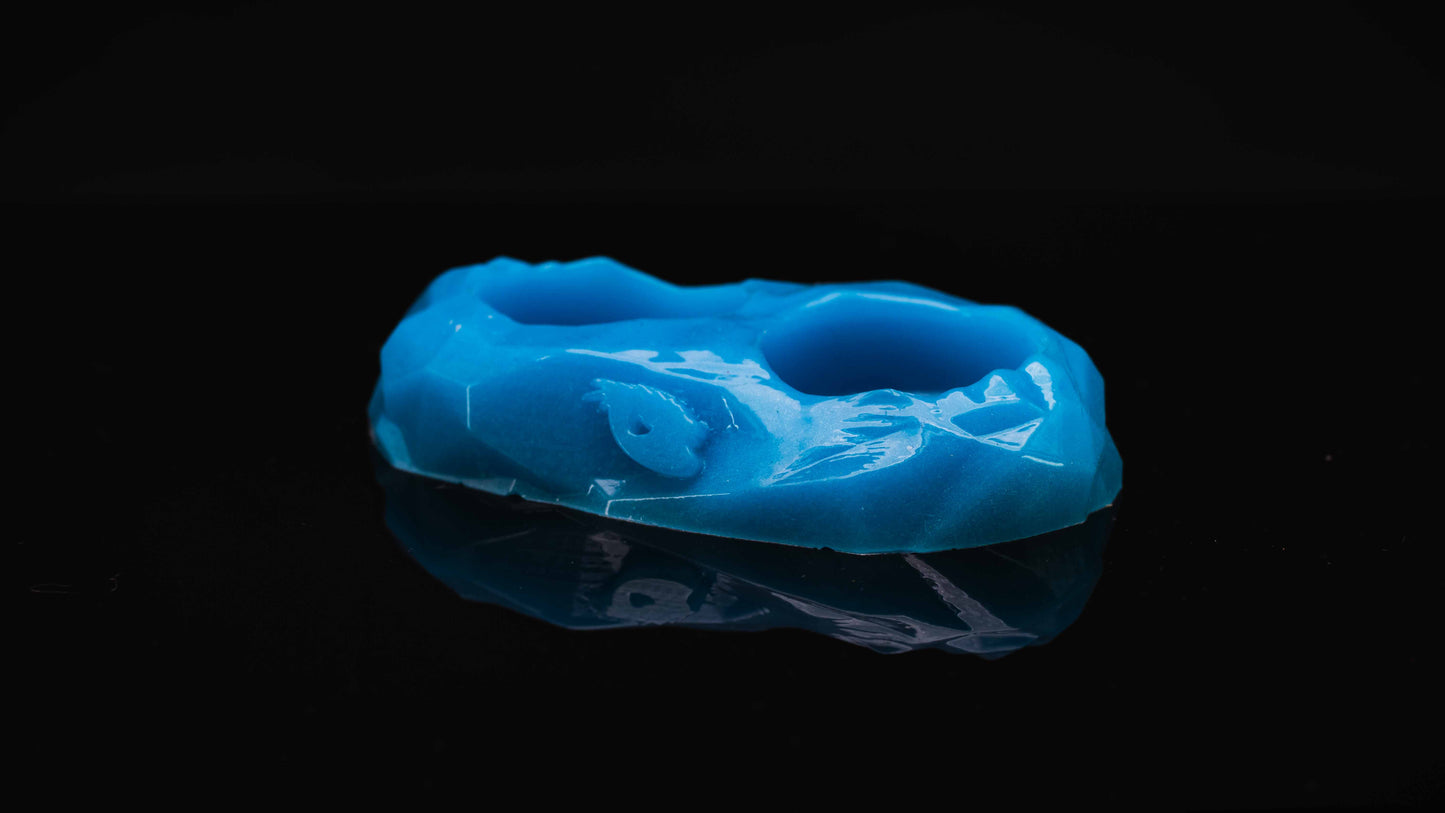 Limited Edition GLOW Reusable Medium Silicone Feeding Dish