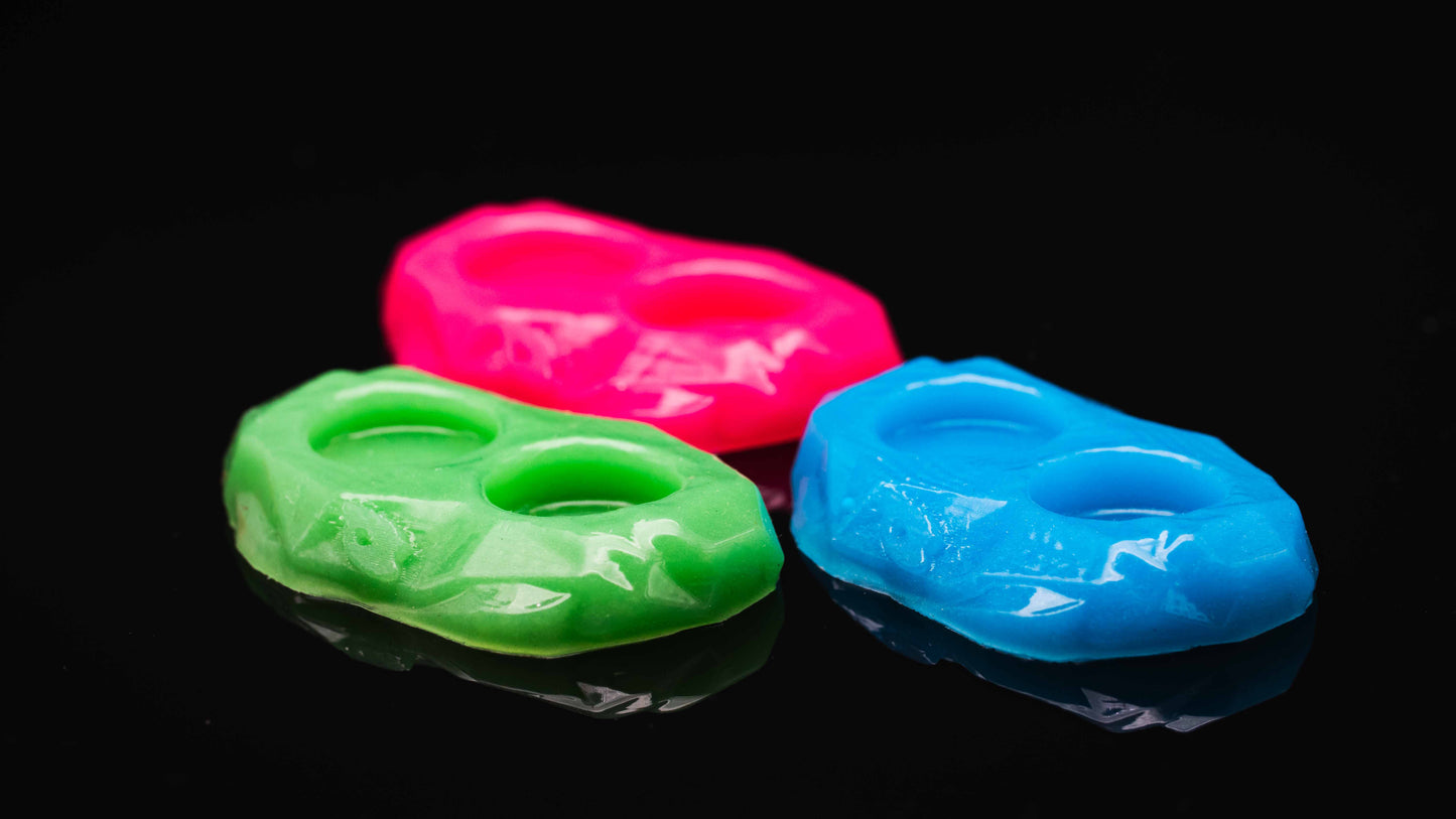 Limited Edition Glow Reusable Small Silicone Feeding Dish (2 pack)