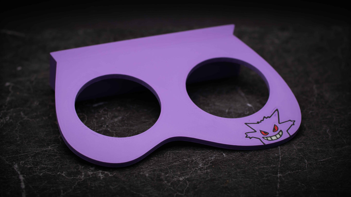 Themed Magnetic Feeding Ledge - Custom Artwork Gengar