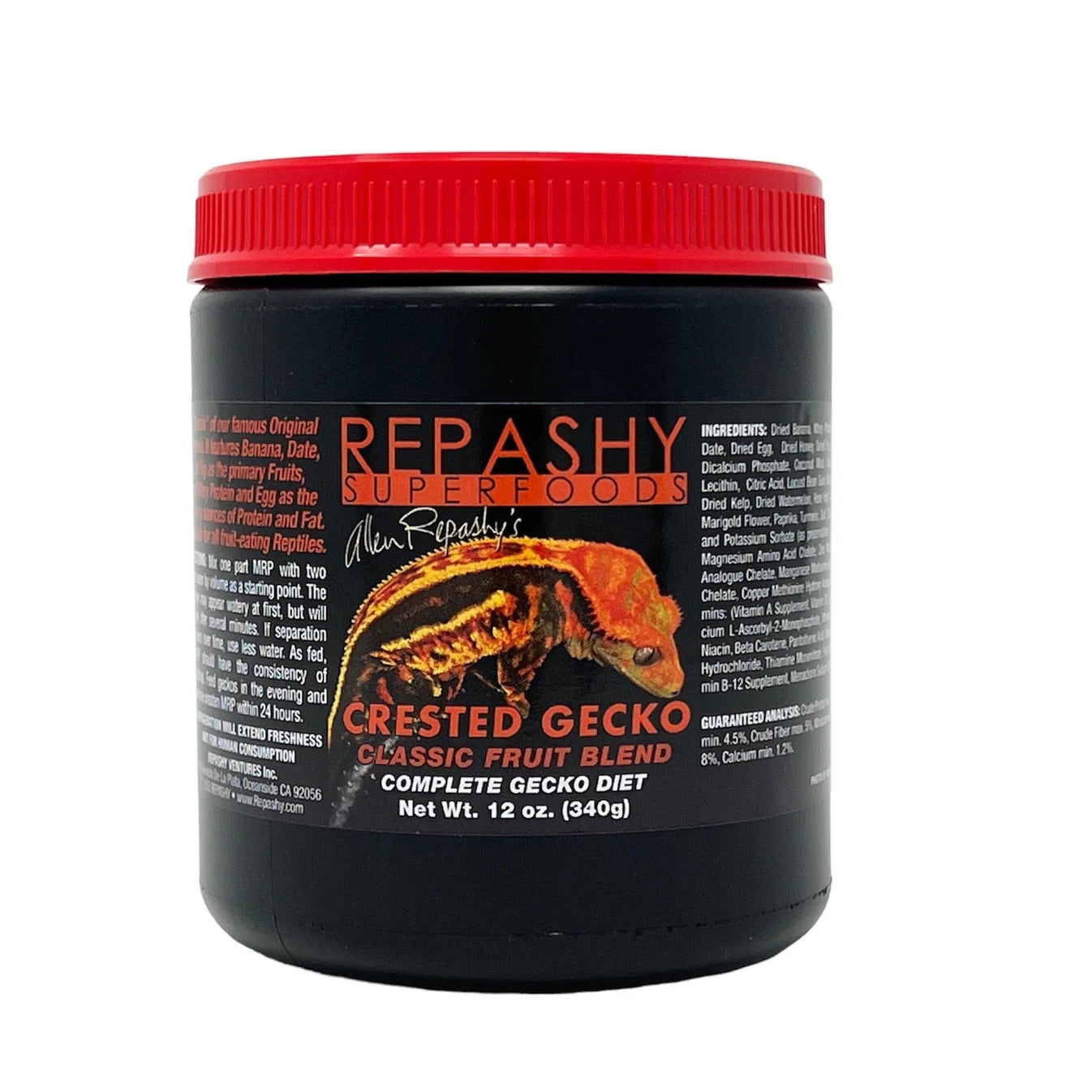Repashy Crested Gecko “Classic Fruit Blend” Gecko Diet