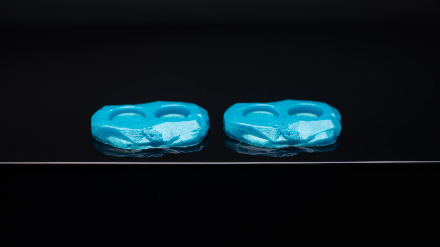 Reusable Small Silicone Feeding Dish (2 pack)