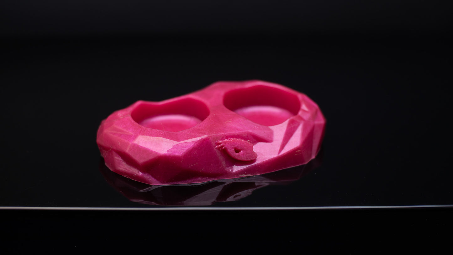 Gecko Food Dish Pink