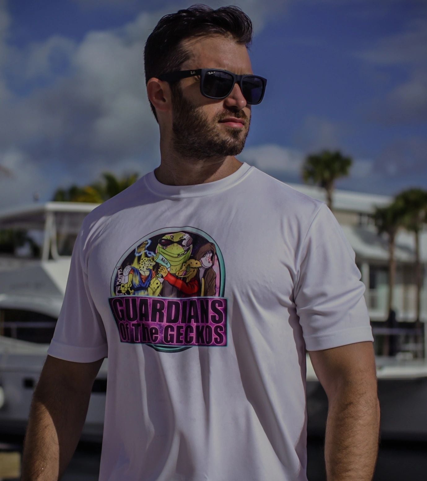 Guardians of the Geckos Character T-Shirt- Mens / Unisex / Kids