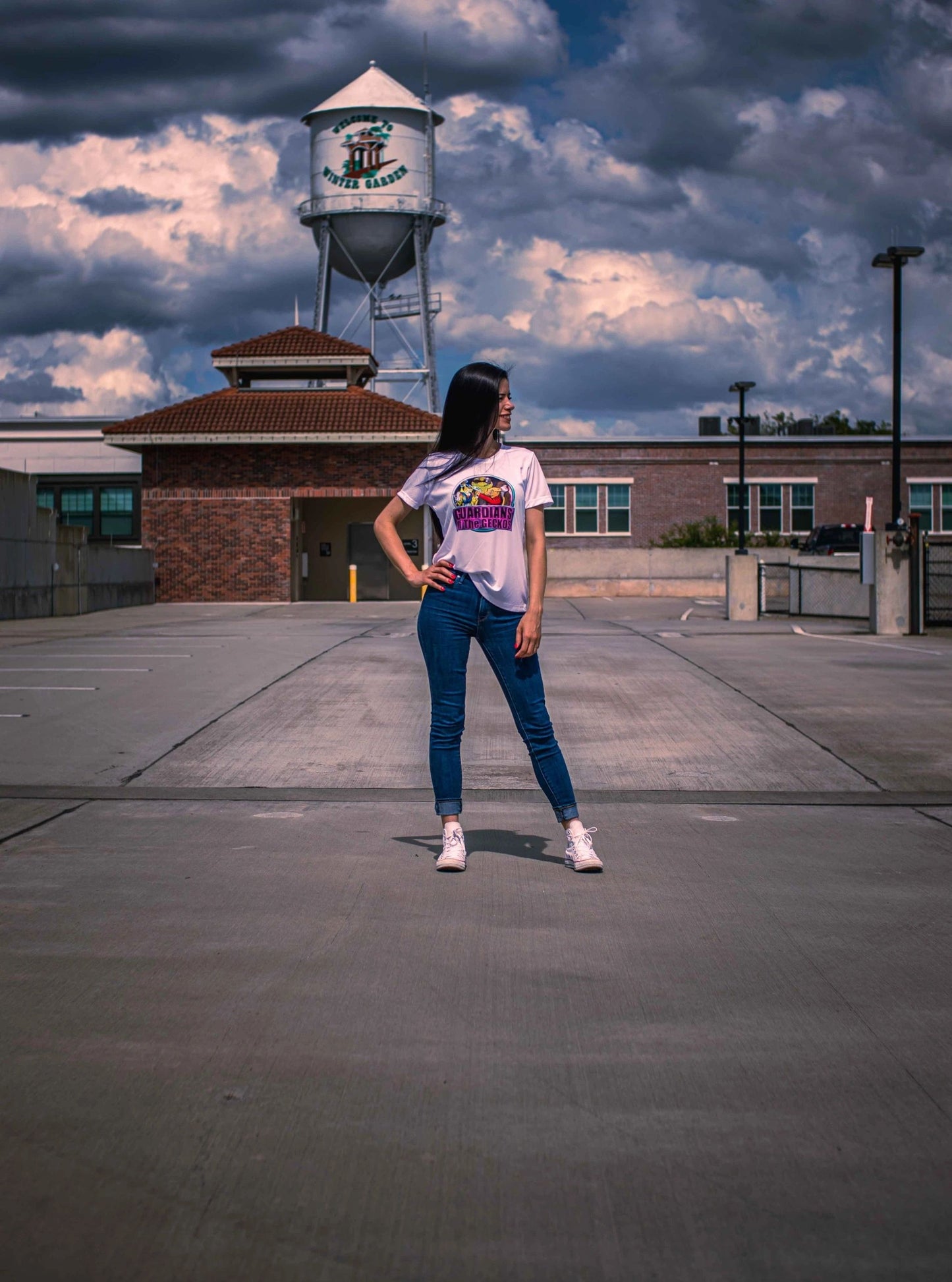 Guardians of the Geckos Character T-Shirt - Ladies Fit