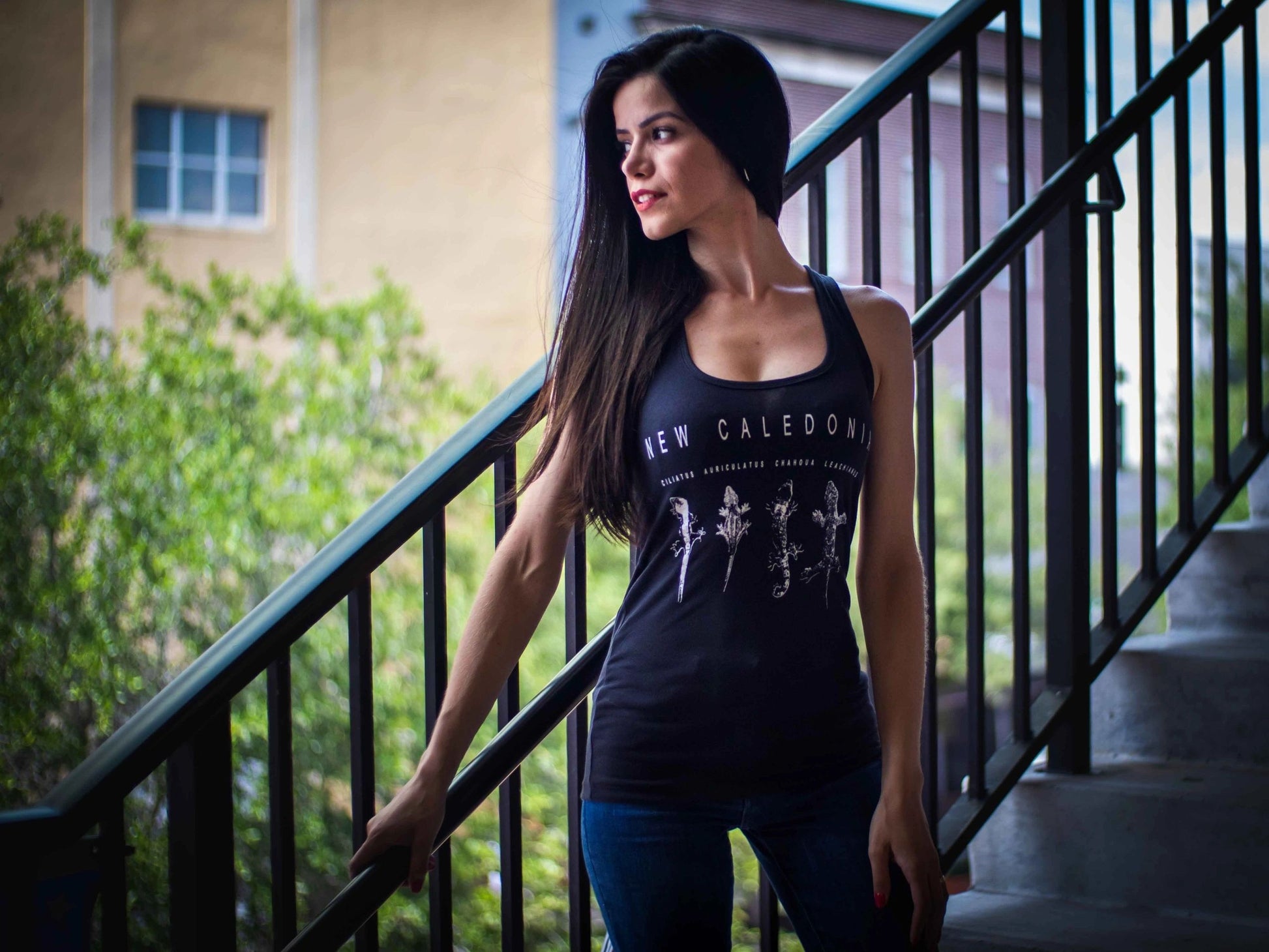 New Caledonia Ladies Racerback Tank