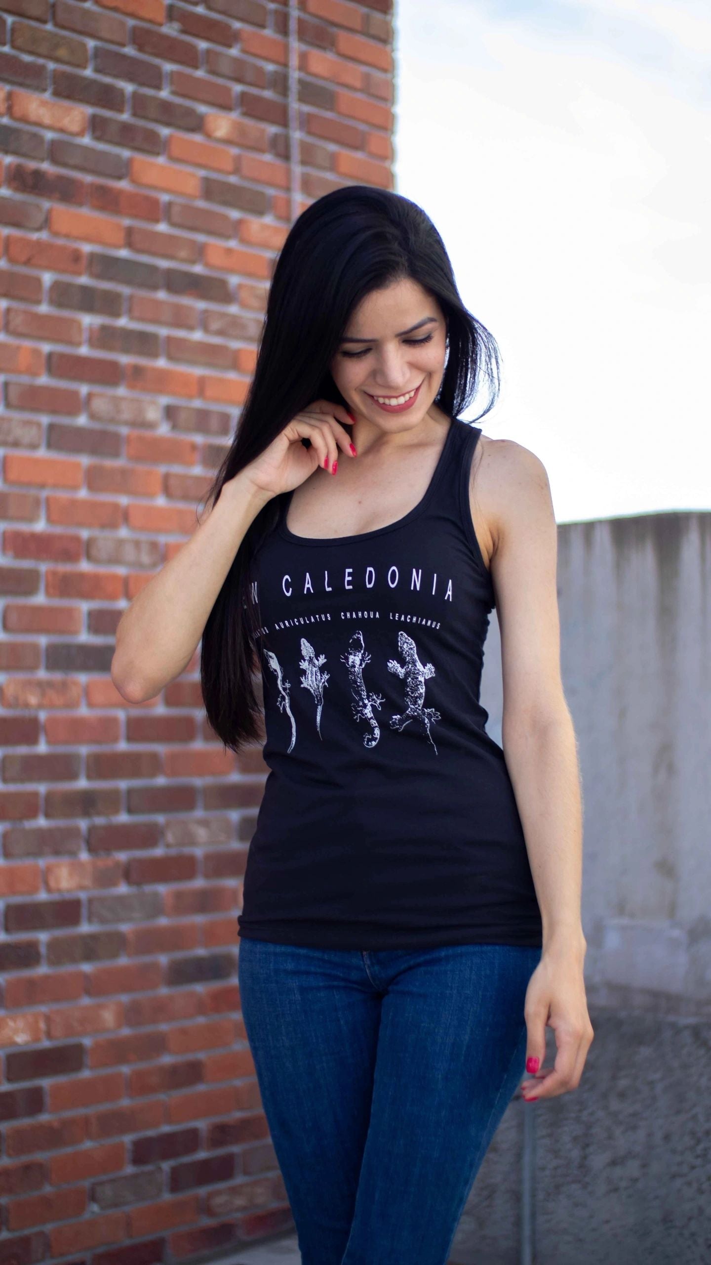 New Caledonia Ladies Racerback Tank
