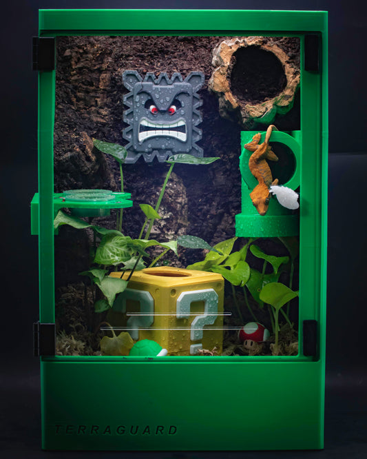 What should I include in my gecko's enclosure?