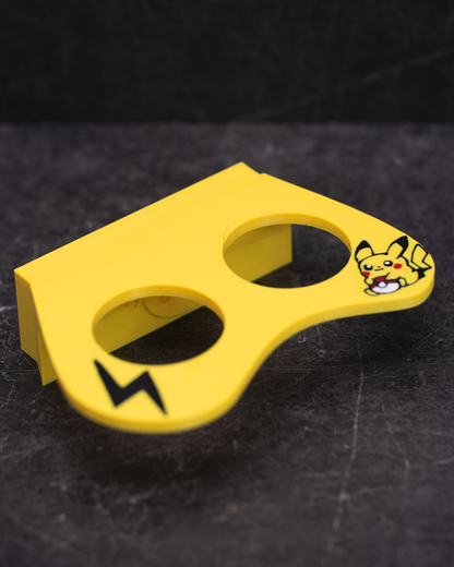 Themed Magnetic Feeding Ledge - Custom Artwork - Pocket Monster