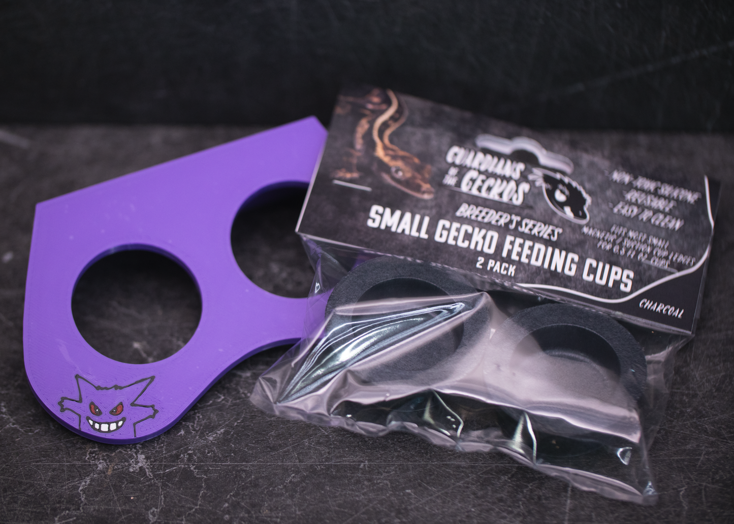 Themed Magnetic Feeding Ledge - Custom Artwork - Pocket Monster