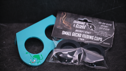 Themed Magnetic Feeding Ledge - Custom Artwork - Pocket Monster