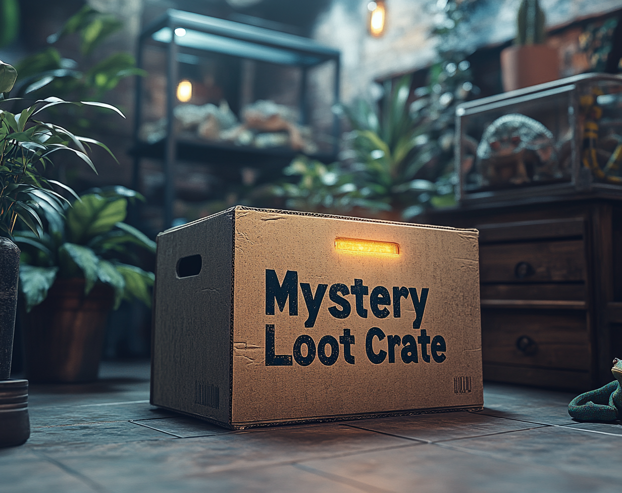 Crested Gecko Mystery Loot Crate