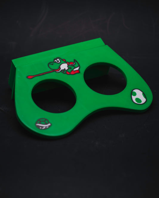 Themed Magnetic Feeding Ledges - YOSHI GREEN