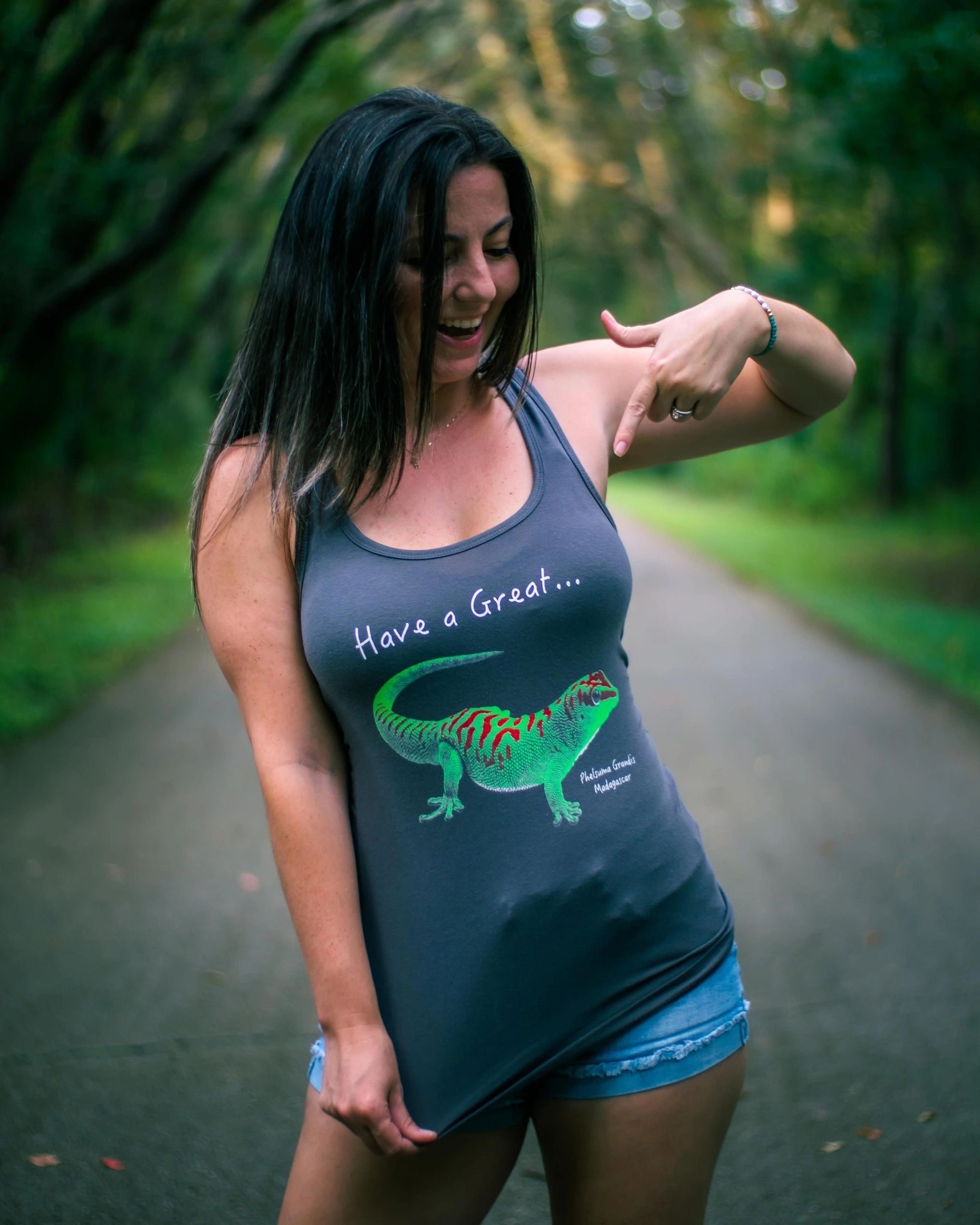 Have a Great (Day) - Ladies Racerback Tank